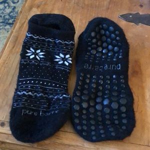 Snowflake sticky sock